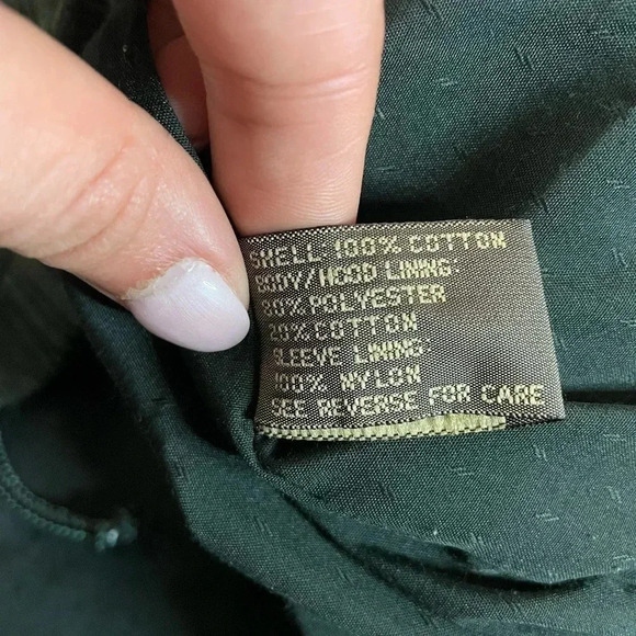 3 FOR $15 Vintage Express Dark Green Corduroy 1/4 Zip Pullover Size S - Picture 11 of 11